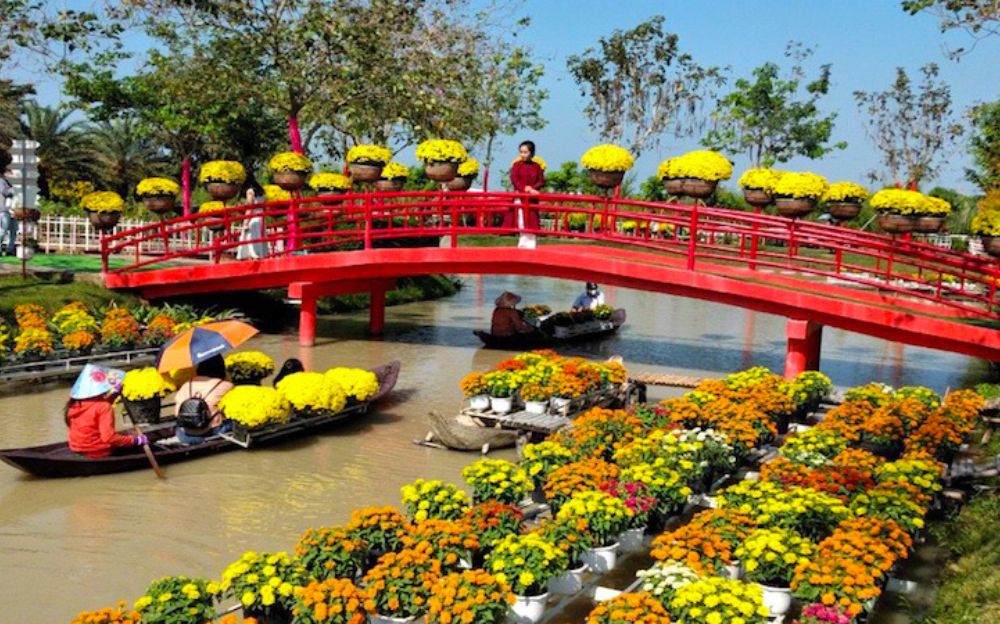 Xuân về trên đất sen hồng: Một vòng Đồng Tháp, mang Tết miền Tây về nhà